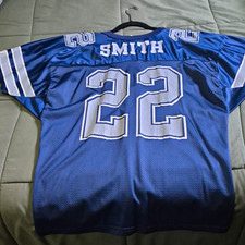 Wilson Dallas Cowboys Emmitt Smith #22 Blue/White NFL Football Jersey XL picture