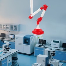 Laboratory Exhaust Vent, Extractor Fume Hood with Expanded Hood Opening picture