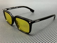 BURBERRY BE4337F 300185 Black Yellow Men's 56 mm Sunglasses picture