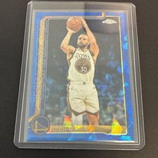 2025-2026 Topps Chrome Sapphire Update Stephen Curry #14 Warriors 🔥🔥 picture