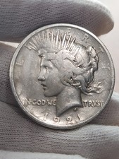 Budget Key Date 1921-P Peace Silver Dollar - Nice for an Album (VIDEO) [000109] picture