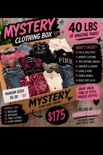 40lb MYSTERY Clothing(Y2K 90s Fairy Cottage Boho) Mixture Approx 90 Items picture