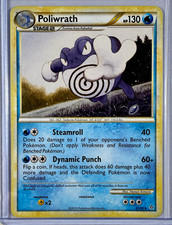 Poliwrath 21/95 Pokemon Unleashed Rare 2010 TCG picture