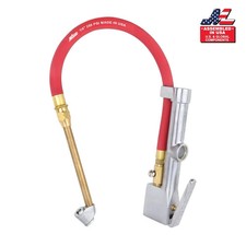 Milton S-506 Original Dual Head Chuck Tire Inflator Gauge w/ 15