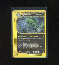 SWIRL 2002 Expedition Tyranitar Holo Foil Rare 29/165 WOTC Vintage Pokemon picture