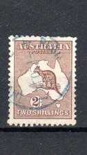 Australia 1916 2s Kangaroo wmk inverted SG 41w FU CDS picture