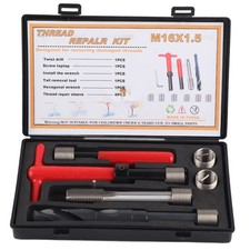 Thread Repair Kit M16x1.5mm, Stainless Steel, 11 Pieces, Threaded Inserts picture