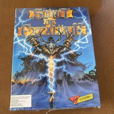 SPIRIT OF EXCALIBUR BY VIRGIN MASTERTRONIC FOR IBM PC/TANDY FACTORY SEALED picture