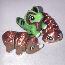 Wigglitz Legendary Drox the Dilophosaurus, Trixx, Blizzard From Dinosaur Series picture