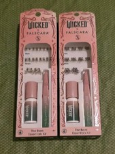 💚 WICKED x ImPRESS & Falscara Lashes~ Two Pack NEW & SEALED picture