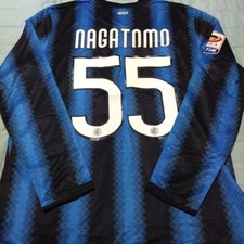 Nagatomo 55 INTER MILAN 2010 2011 Clun World Cup Football Jersey Size XL picture