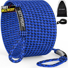 4-6K 60FT Boat Tow Rope for Tubing Fits 1-4 Person Towable Tubes Boating Heavy.. picture