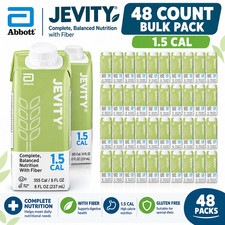 Jevity 1.5 Cal Tube Feeding Formula with Fiber, 8 oz, 48 ct, Exp 2027 picture