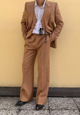 Vintage 1970s Deadstock 3-Piece Suit - 100% Virgin Wool Fit IT 50/ 52 - US 40 picture