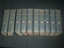1930-1939 ANNALES D'OCULISTIQUE FRENCH VOLUMES LOT OF 10 - NICE PLATES - KD 2186 picture