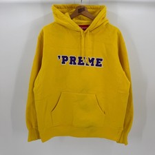 FW22 2022 Supreme NYC Preme Hoodie in Yellow S picture