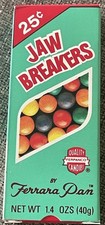 Vintage 1980’s FERRARA PAN JAW BREAKERS  Unopened Box  New Old Stock picture