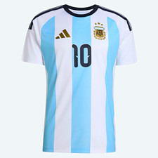 Adidas Argentina Home Fan Jersey Lionel Messi #10 2026 Men’s L White/Blue picture