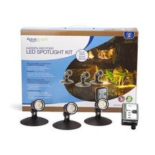 Aquascape LED Pond & Landscape Spotlight Kit - 3 x 1 watt Lights 84030 picture