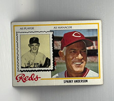 Topps 1977 Topps - Sparky Anderson #40 Base Set Cincinnati Reds MLB picture