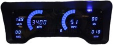 Intellitronix LED Digital Dash Kit 1997-2006 Jeep TJ - Blue picture
