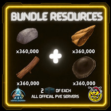 Ark Survival Ascended PVE- Resources- Bundle - ASA XBOX/PS5/PC -Official picture