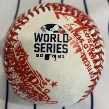 Rawlings Misprinted Overprinted Error ROMLB LOGO Baseball Ball 1978 80 81 21 WS picture