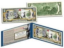 BANKSY GIRLS $2 Bill US Legal Tender Banknote Street Art Graffiti picture