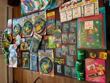 vintage ninja turtles merchandise lot picture