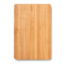 John Boos Chop-N-Slice Wood Cutting Board with Eased Corners, Maple picture