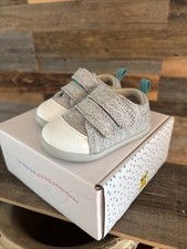 Ten Little Everyday Original Toddler Shoes Size 3 Gray Sneakers NEW in Box picture
