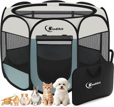 Siedihit Dog Cat Playpen, Puppy Pet Playpen Indoor for Small Dog Crate Tent Cage picture