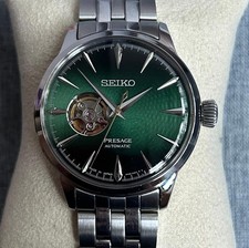Seiko Presage Cocktail Time 'Grasshopper' Open Heart Automatic Watch SSA441J1 picture