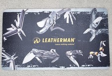 RARE Leatherman Counter Mat Advertisment 15.5
