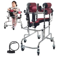 Rehabilitation Walker for Children – Adjustable 6-Wheel Anti-Tilt Walking Aid picture