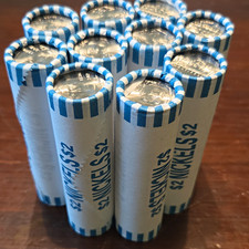 1776 - 2026 D Jefferson Nickel $2 Bank-Wrapped Rolls  10 ROLLS picture