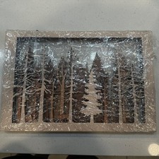 The Wide Woods -5 Layer Forest Nature Trees Wall Art picture