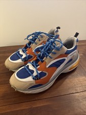 DSQUARED2 'Dean and Dan' Orange Blue Sneakers Size EU 45 / US 12  C1 picture