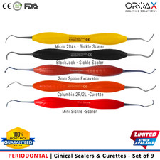 Periodontal Montana Jack 204s Sickle Scaler Silicon Double End Dental Instrument picture