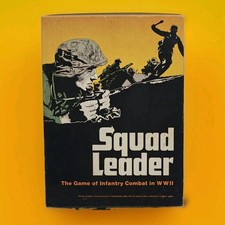 Avalon Hill Squad Leader Board Game - 4th Edition 1977 Partial-Punched Complete picture