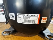 COMPRESSOR EMBRACO NTU6240GKV  MBP 1  1/2 HP 208-230/1/60,   R404  8,408 Btu picture