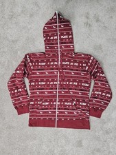 Y2K Vintage KR3W Terry Kennedy Skate Or Die Hoodie Size Large Skater Baggy Rare picture