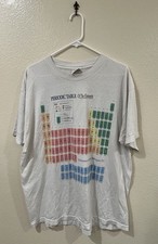 Vintage Periodic Table Of Elements Smithsonian Institute Nerdcore Tshirt picture