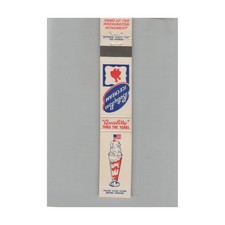 10 Strike Matchbook Cover Betty Ross Ice Cream At The Washington Monument DC #2 picture