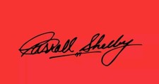 F.O.R.D Carroll Shelby Glovebox Signature Custom Vinyl Sticker GT350 GT500 Cobra picture