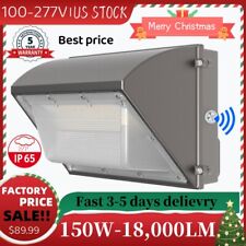 150Watt LED Wall Pack Light 120V Outdoor Commercial Industrial Security 5000K picture