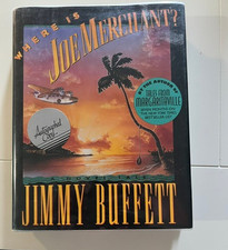 SIGNED Where is Joe Merchant? Jimmy Buffett (1st edition 1st print) 1992 picture