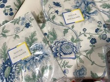 $350 Matouk Italy NWT (2pc) Euro Shams 100% Linen Simone Sea (9) Sets Sold LAST picture