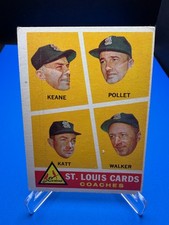 19 Vintage Cards - Coaches - 1960 - Red Sox-Cards-Braves-White Sox & More picture