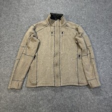 Kuhl Interceptr Fleece Jacket Mens XL Full Zip Outdoor Hiking Beige picture